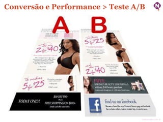 Conversão e Performance > Teste A/B

ninocarvalho.com.br

 