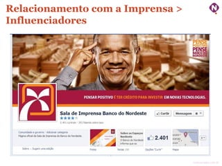 Relacionamento com a Imprensa >
Influenciadores

ninocarvalho.com.br

 