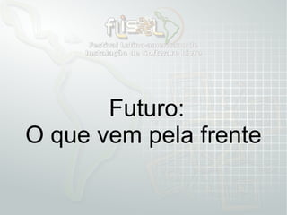 “ A comunidade Anapolivre irá coordenar projetos e ações que envolvam o software livre e também a cultura livre. O compartilhamento do conhecimento tecnológico quanto da cultura, poderá ser utilizado em beneficio da comunidade, promovendo através dele a inclusão digital e também social de forma igualitária e justa entre todos.” Trecho do Manifesto Anapolivre   