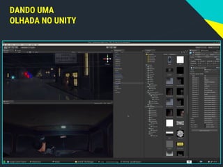 DANDO UMA
OLHADA NO UNITY
 