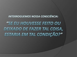 Palestra Espírita - Bem e mal sofrer