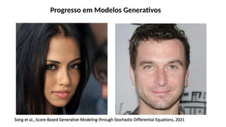 Progresso em Modelos Generativos
 