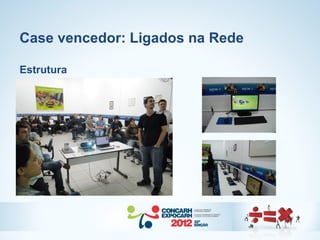 Case vencedor: Ligados na Rede

Estrutura
 