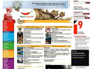 WEBSITE Oxente Salvador Portal de cultura e entretenimento Veja online 