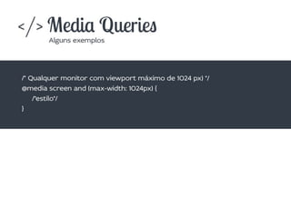 Como desenvolver sites utilizando Design Responsivo