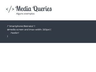 Como desenvolver sites utilizando Design Responsivo
