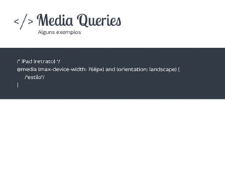 Como desenvolver sites utilizando Design Responsivo