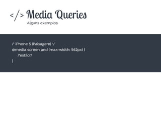 Como desenvolver sites utilizando Design Responsivo
