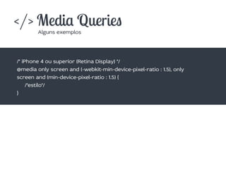 Como desenvolver sites utilizando Design Responsivo