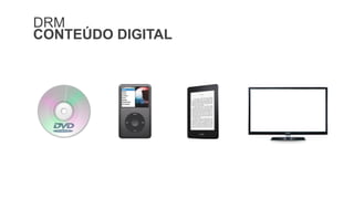 DRM 
CONTEÚDO DIGITAL
 