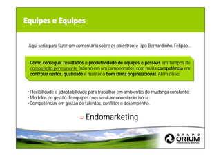 Palestra Endomarketing   Egej 2008