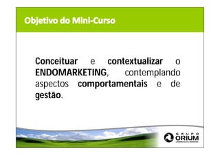 Palestra Endomarketing   Egej 2008