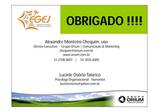 Palestra Endomarketing   Egej 2008