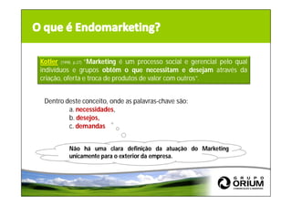 Palestra Endomarketing   Egej 2008