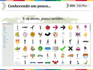 Conhecendo um pouco...
E de atores, possui também...
 