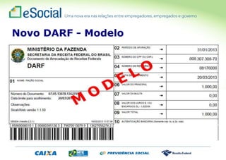 Novo DARF - Modelo
 