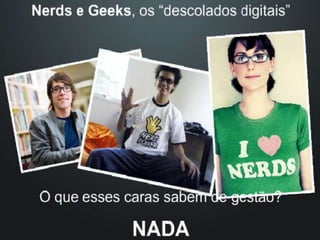 Geração Y, Z, G, ...
 