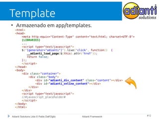 Adianti Framework PHPConf 2013 | PDF