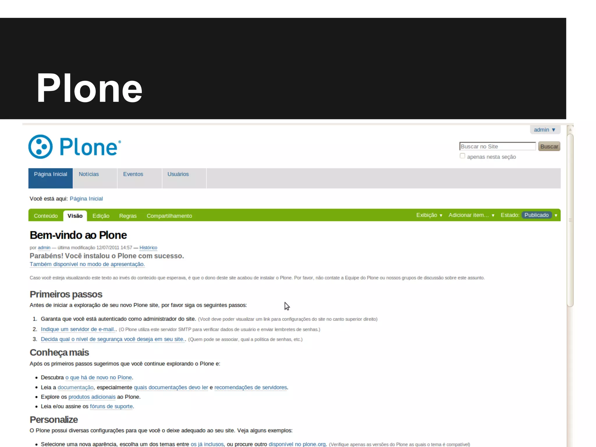 Plone
 