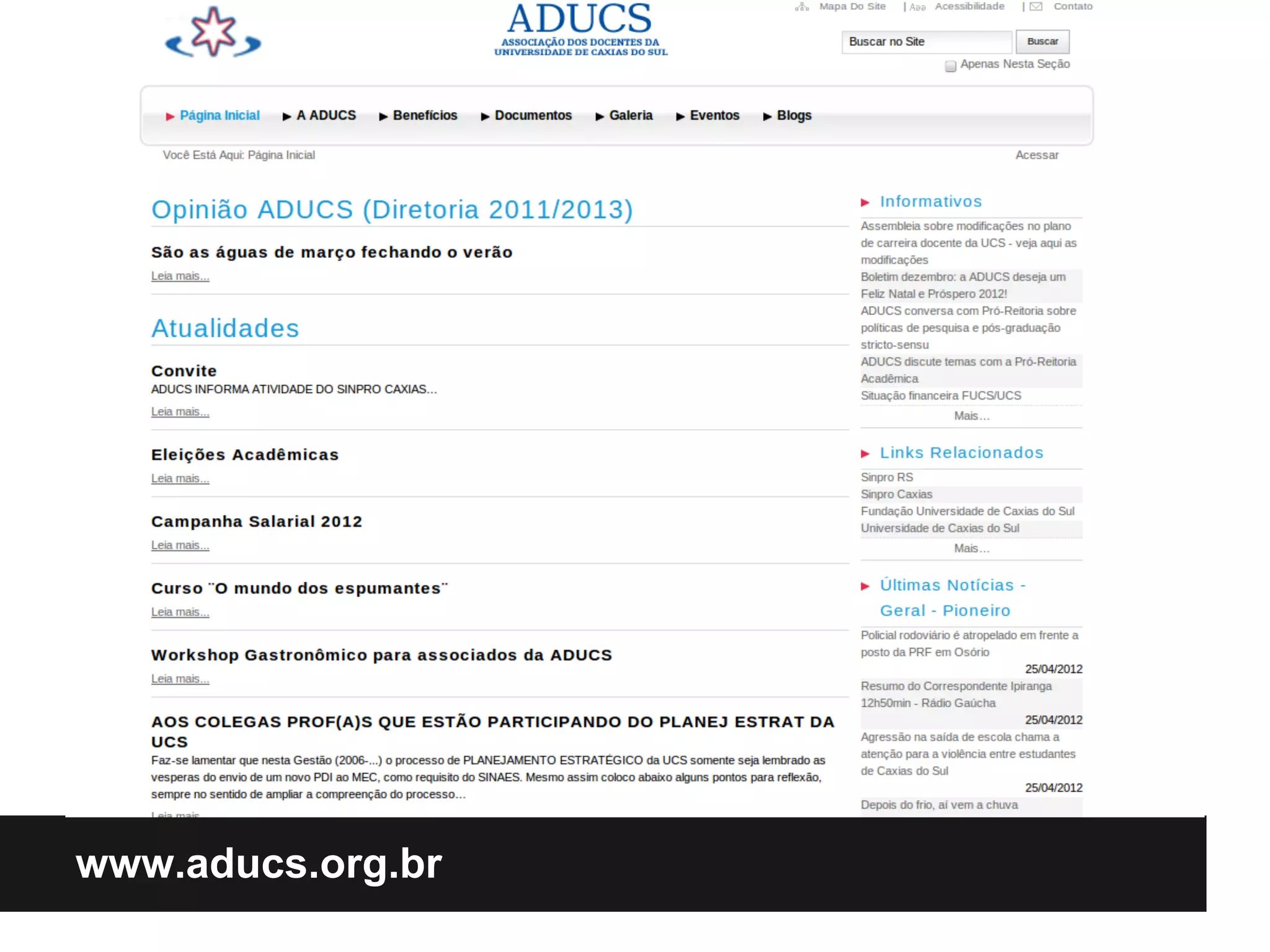 Plone




www.aducs.org.br
 
