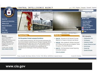 Plone




www.cia.gov
 