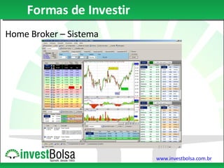 Formas de Investir Home Broker – Sistema 