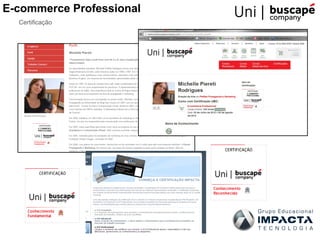 E-commerce Professional
Certificação
 
