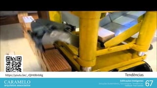 Edificações Inteligentes
Soluções Sustentáveis, Tecnologias, Tendências.
Palestrante: Frank Caramelo 6767
Tendênciashttps://youtu.be/_rQIH0Bnb8g
Edificações Inteligentes
Soluções Sustentáveis, Tecnologias, Tendências.
Palestrante: Frank Caramelo
 