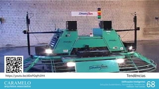 Edificações Inteligentes
Soluções Sustentáveis, Tecnologias, Tendências.
Palestrante: Frank Caramelo 6868
Tendênciashttps://youtu.be/dDxPOqPcDY4
Edificações Inteligentes
Soluções Sustentáveis, Tecnologias, Tendências.
Palestrante: Frank Caramelo
 