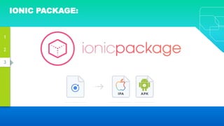 3
2
1
IONIC PACKAGE:
 