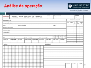 Análise da operação
                      www.maisgestao.com.br




                                      24
 