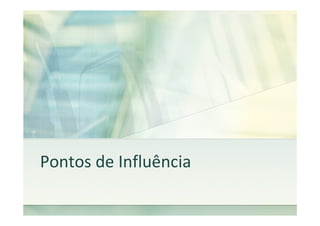 Pontos de Influência
 