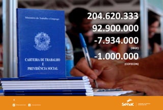 4
204.620.333
92.900.000
-7.934.000
(IBGE)
-1.000.000
(COFECON)
 