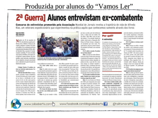 Produzida por alunos do “Vamos Ler”
 