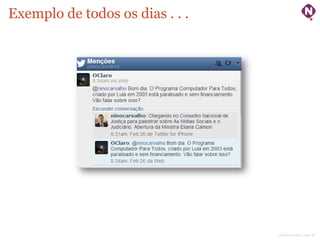 Exemplo de todos os dias . . .




                                 ninocarvalho.com.br
 