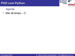 Não dá tempo...   Agenda 