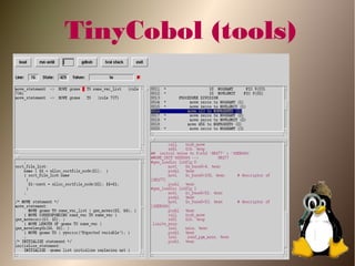 TinyCobol (tools)
 
