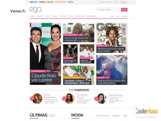 Vamos Focar no Usuário?

 