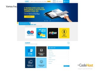 Vamos Focar no Usuário?

 