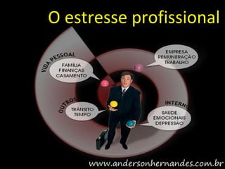 O estresse profissional
 
