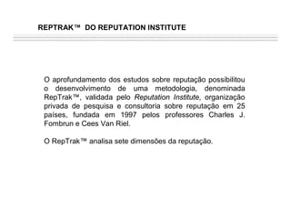Reputação e Competitividade Corporativa