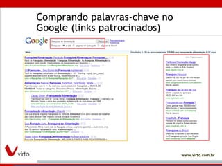 Comprando palavras-chave no Google (links patrocinados) 