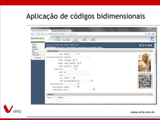 Aplicação de códigos bidimensionais 