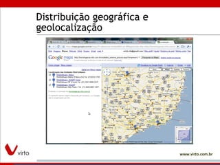 Distribuição geográfica e geolocalização 