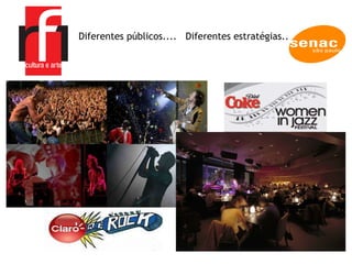 A EMPRESA Diferentes públicos....  Diferentes estratégias... 