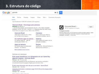 3. Estrutura do código
 