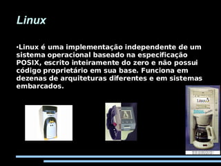 Palestra Software Livre - Contexto e Oportunidades