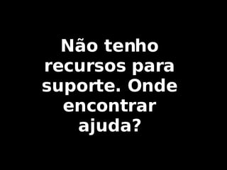 Palestra Software Livre - Contexto e Oportunidades