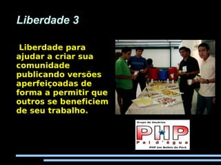 Palestra Software Livre - Contexto e Oportunidades