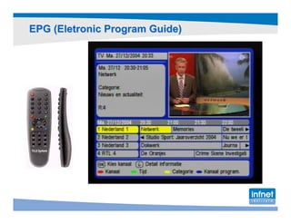 EPG (Eletronic Program Guide)
 